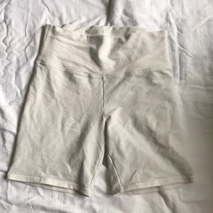 ARITZIA TNA Bike Shorts (slightly off white)